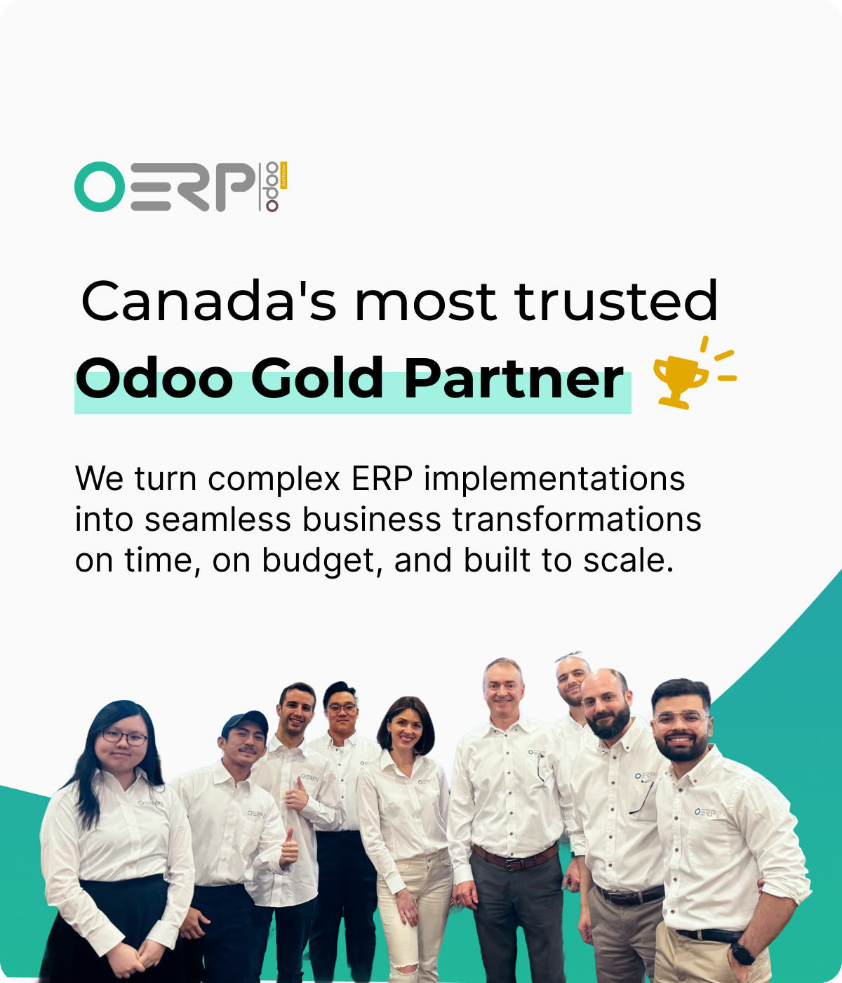 OERP - Best Canada Odoo Gold Partner
