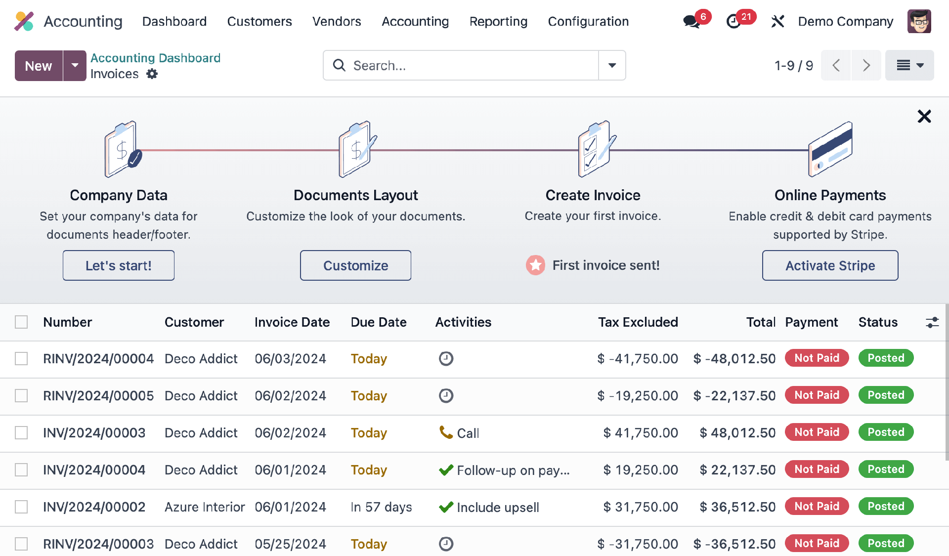 Odoo accounting image